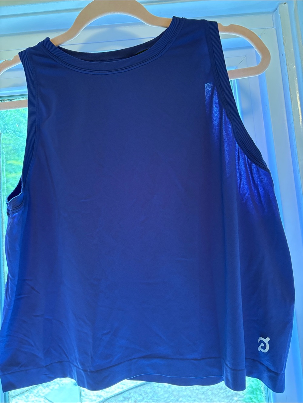 PELOTON Classic cotton tank- Deep Purple